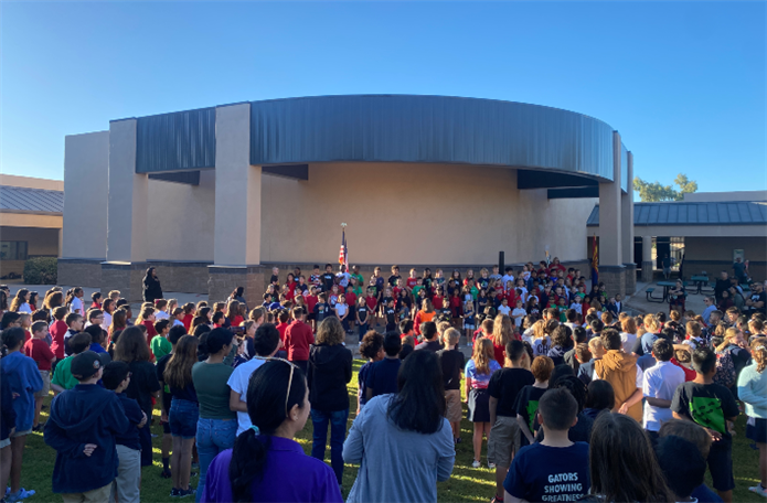  2nd Grade Flag Ceremony